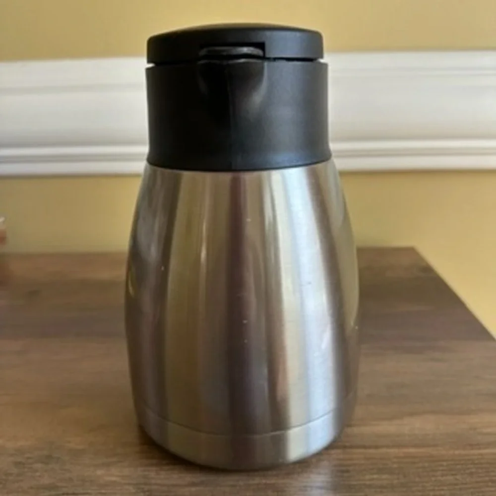 GINT Thermal Carafe Coffee Pot 32oz Stainless Steel Insulated Beverage Dispenser